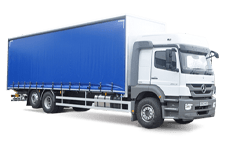 Car Hire Morecambe - 26 Tonne Curtain Side Truck - Truck hire Morecambe