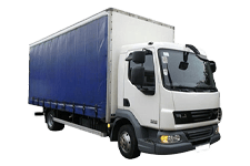 Car Hire Morecambe - 7.5 Tonne Curtain Side Truck - Truck hire Morecambe